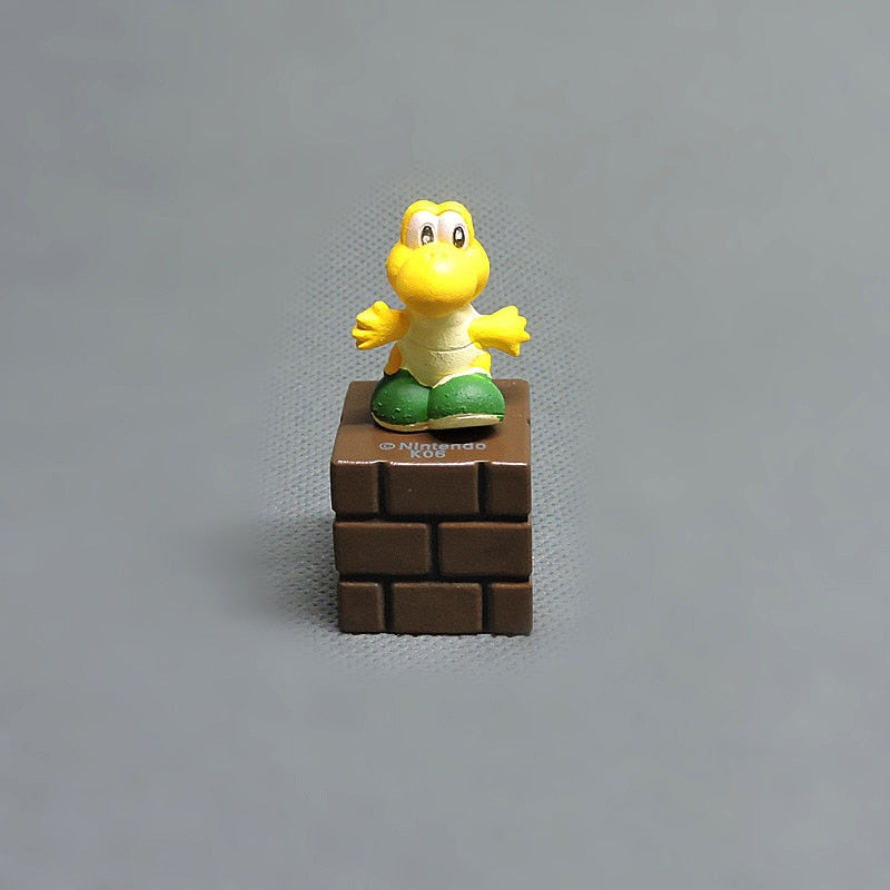 Kit de 5 Peças Decorativas do Super Mario - Action figures