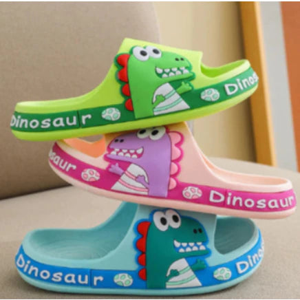 Chinelo Infantil Anti-Derrapante - Dino Crocks