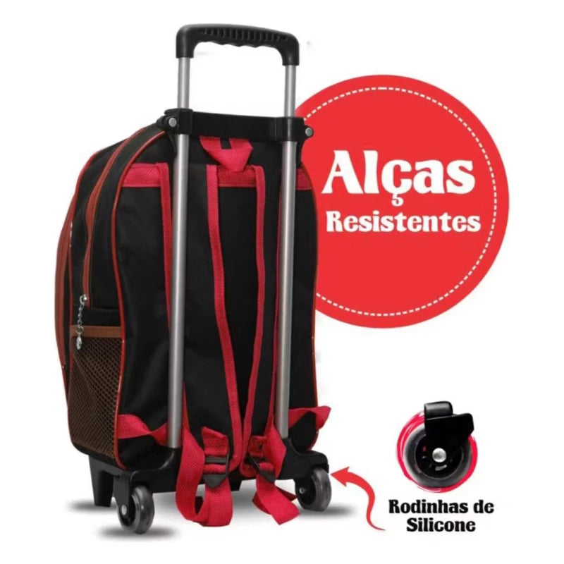 KIT MOCHILA PERSONAGENS INFANTIS - PITCHUKO'S