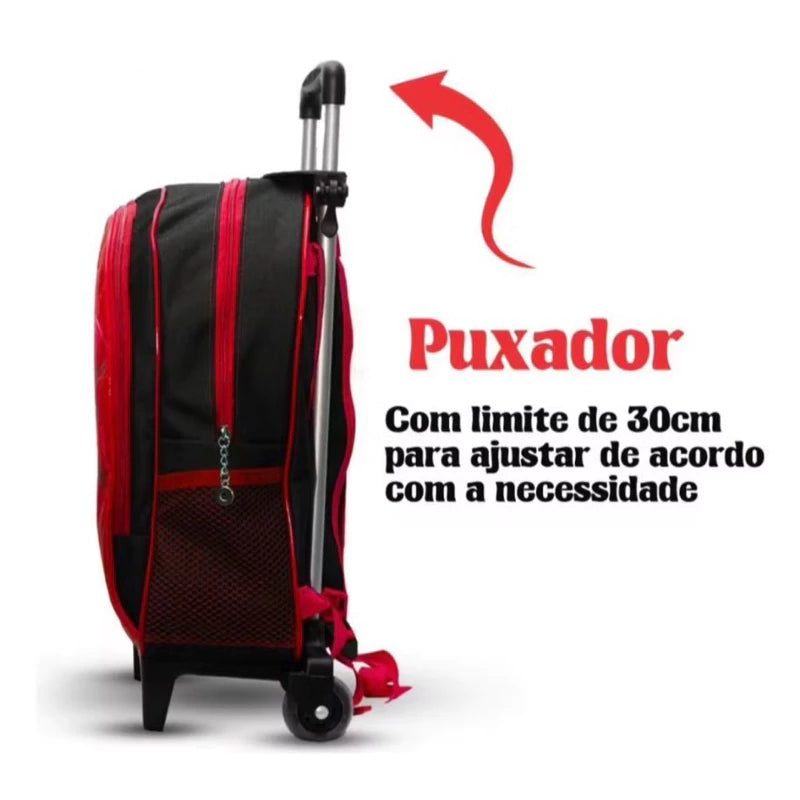 KIT MOCHILA PERSONAGENS INFANTIS - PITCHUKO'S