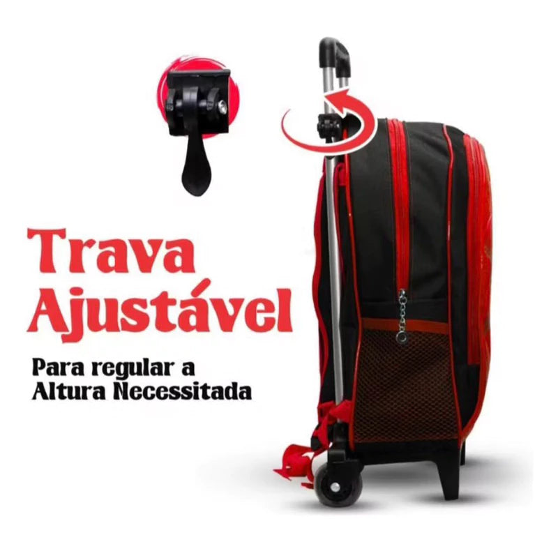 KIT MOCHILA PERSONAGENS INFANTIS - PITCHUKO'S