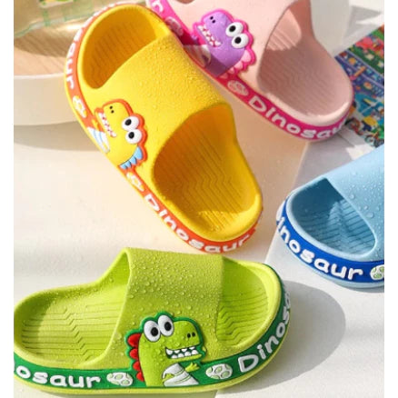 Chinelo Infantil Anti-Derrapante - Dino Crocks